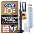 Elektrische Zahnbürste iO Series 9 7 Putzmodi runder Bürstenkopf App Andruckkontrolle 3 Aufsteckbürsten Lade-Reise-Etui