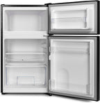 Kühl-Gefrierkombination Gefrierfach oben 86 Liter 85 cm 4 Sterne Gefrierbereich LED Innenbeleuchtung freistehend FTM86L4E