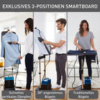Dampfglätter All-in-One Bügelsystem mit Smart Board QT2022 5,8 bar 200 g/min 40x40x168 cm