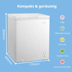 Gefriertruhe RCC202WH2EU 198L Kühl Gefrier 1-10°C -24--12°C 37dB Schnellgefrieren Inverter Weiß