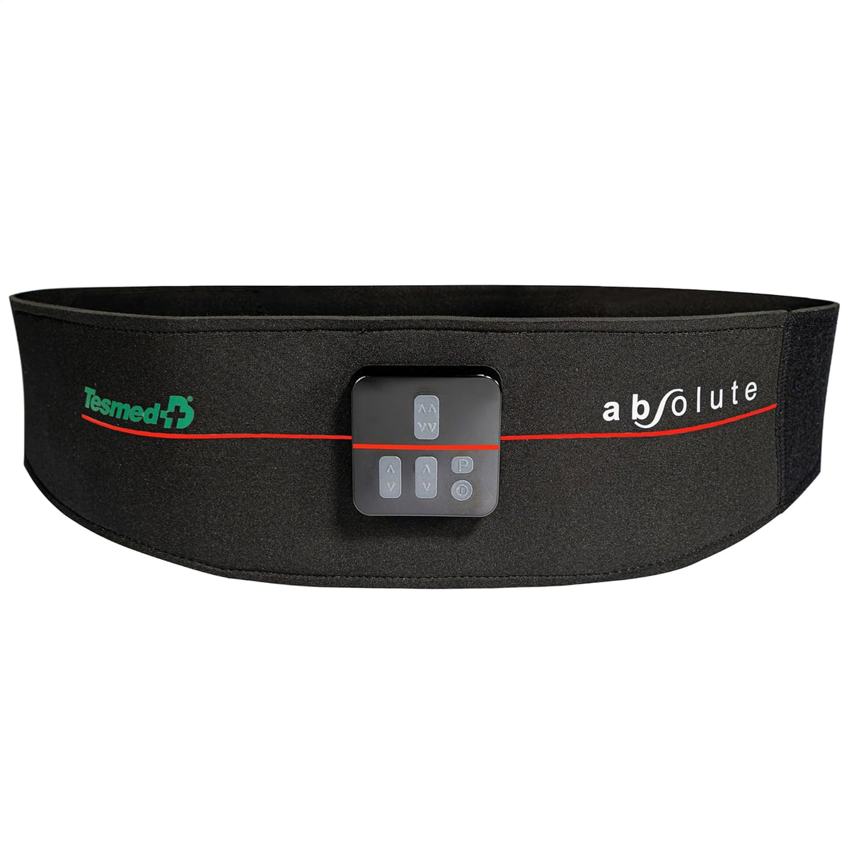 EMS Bauchmuskeltrainer Gürtel Absolute 15 Programme kabellos wiederaufladbar zentrale und seitliche Muskelstimulation