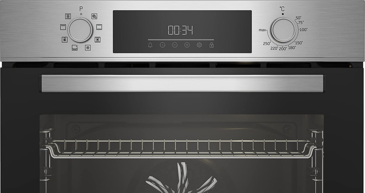 Einbau-Backofen BBIM12300X 72 Liter 60 cm 8 Heizarten SteamShine Dampfreinigung AeroPerfect