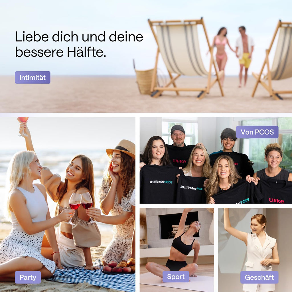 IPL Haarentfernungsgerät Air 3 Deluxe für Gesicht und Körper mit Saphir-Kühlung UV-Sterilisator und Aloe Vera Gel