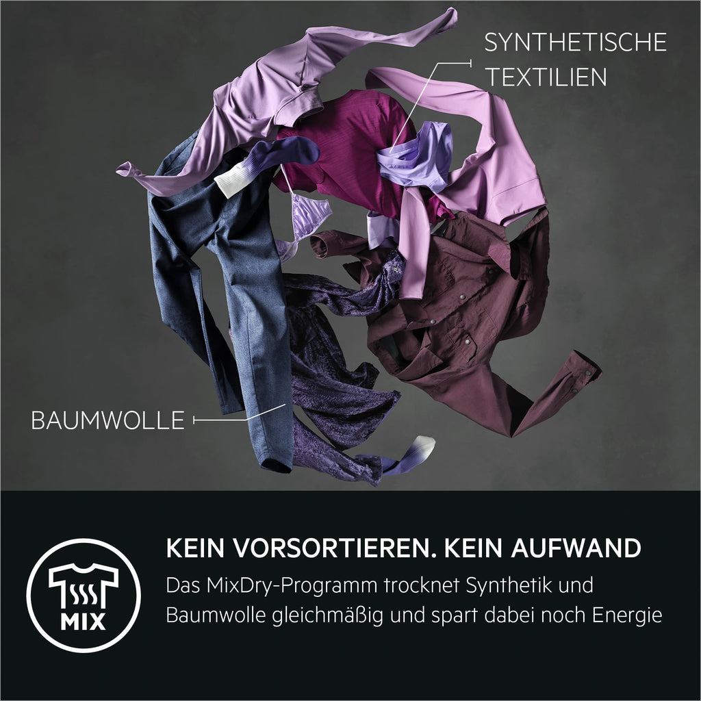 Wärmepumpentrockner 8 kg TR8AMZ78 SensiDry ProSense MixDry Reversierautomatik EasyClean Filter