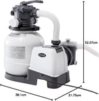 Sandfilteranlage für Pool 7900 l/h Krystal Clear für Aufstellpools bis 36000 l Modell 26646