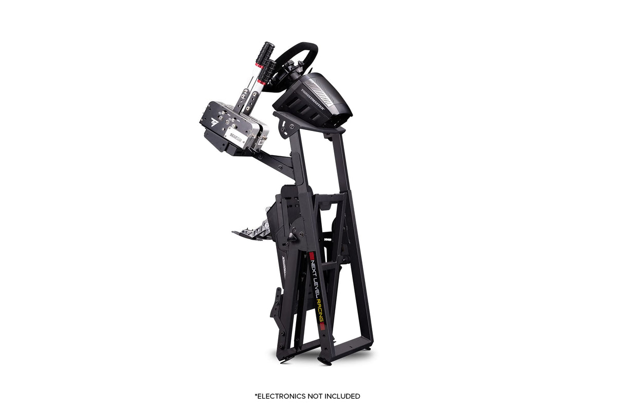 Wheel Stand 2.0 Lenkradständer für Gaming Lenkräder und Pedale klappbar mit montierbarem Gaming-Sitz
