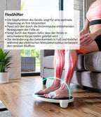 Feelvita Acticur EMS TENS Durchblutungsstimulator für Füße Beine und Knie 11-teilig mit 9 Programmen 20 Intensitätsstufen