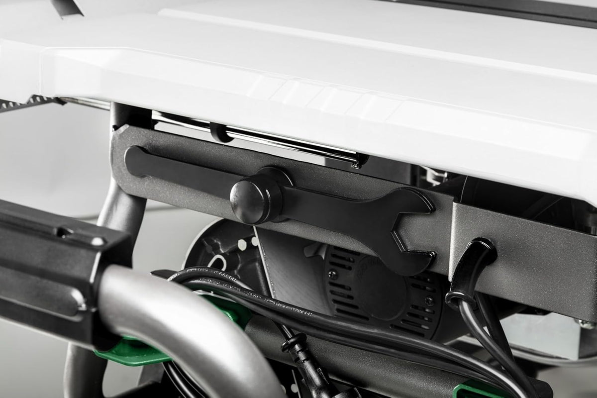 Tischkreissäge C10RJWAZ 1500W 255mm 4500 U/min Softstart Parallelanschlag Tischverbreiterung Untergestell Rollen