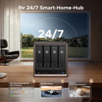 4-Bay NAS DXP4800 GT mit AMD Ryzen R2514 8GB DDR4 Dual 10GbE 4K HDMI 2x M.2 NVMe und U.2 Steckplätzen
