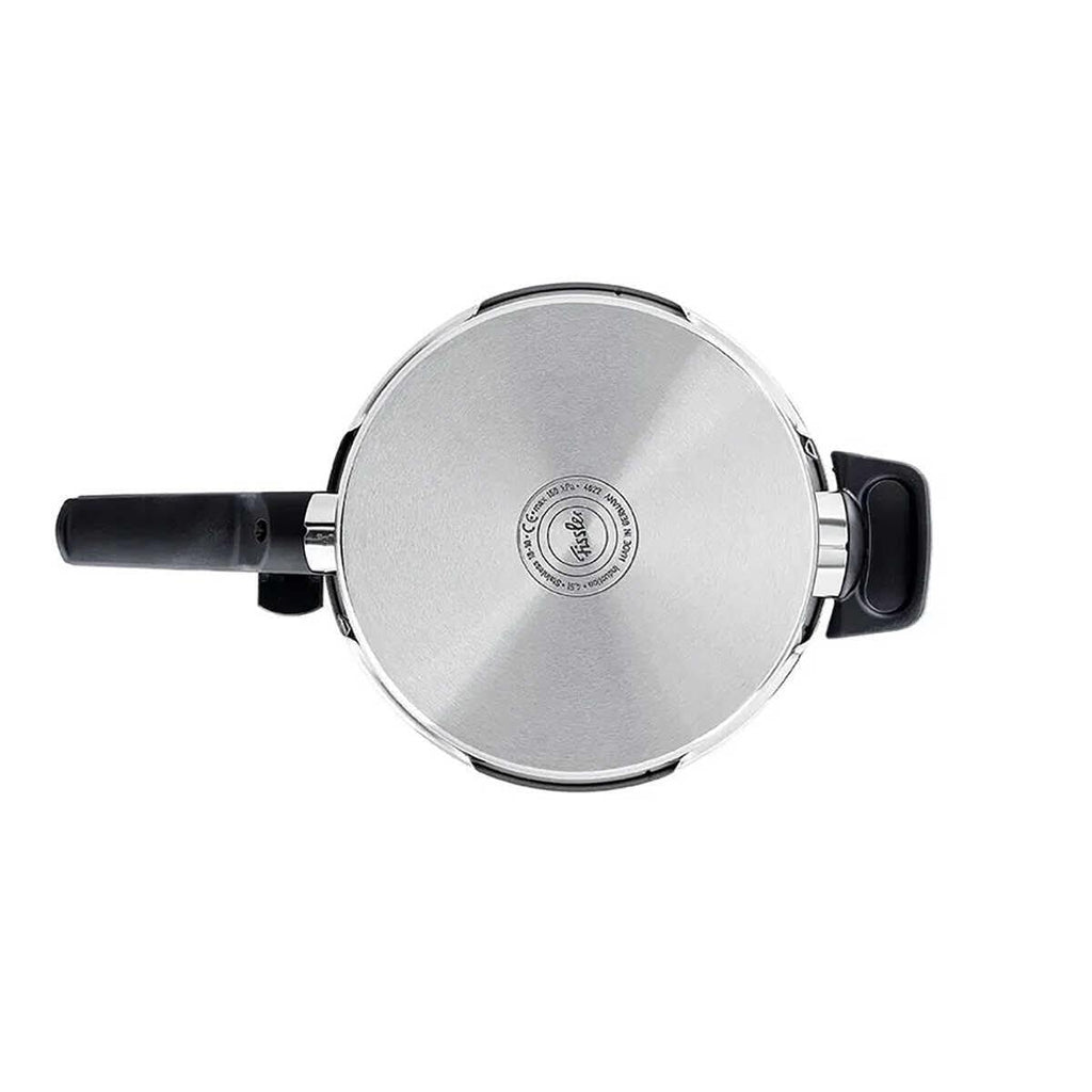 Schnellkochtopf Vitaquick Premium 6 L Edelstahl 22 cm mit gelochtem Einsatz 2 Kochstufen für Induktion