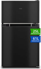 Kühl-Gefrierkombination Gefrierfach oben 86 Liter 85 cm 4 Sterne Gefrierbereich LED Innenbeleuchtung freistehend FTM86L4E