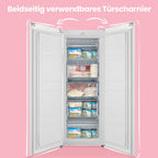 Gefrierschrank RCU160WH2(E) 160L 142cm freistehend 183 kWh/Jahr wechselbarer Türanschlag Weiß