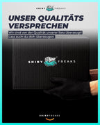 Exzenter Poliermaschinen Set 750W DA9 Pro 9mm Hub 20-teilig mit Politur Polierpads Lackversiegelung Zubehör