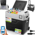 Kompressorkühlbox 50 L 12/24/230 V Yukon 40608 Kühl- und Warmhaltefunktion Auto Camping Grau