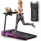 Elektrisches Laufband sProRun klappbar mit 9% Steigung 12 km/h für bis 120 kg Bluetooth LED Display und Tablethalter