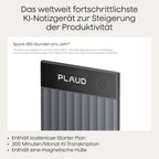 KI Diktiergerät Note Pro Sprachrekorder mit Transkription und Zusammenfassung 64GB Bluetooth 50h Aufnahmezeit