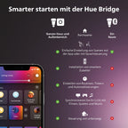 LED Pendelleuchte Ensis 5500 lm 79 W dimmbar mit 16 Mio. Farben App- und Sprachsteuerung Schwarz