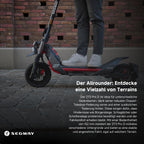 E-Scooter ZT3 Pro D mit 70 km Reichweite Vollfederung 11 Zoll Offroad-Reifen 120 kg Tragkraft und Apple Find My