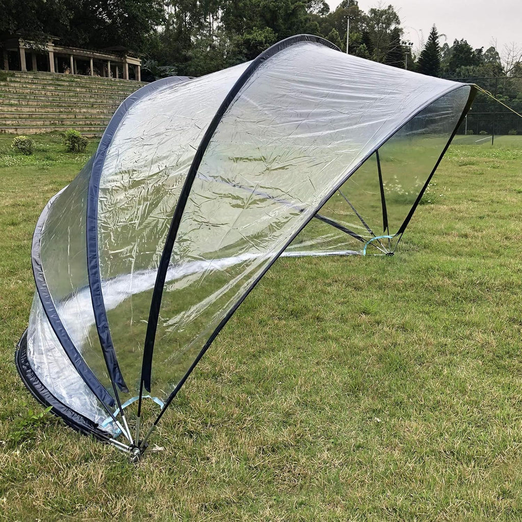 Pool Pavillon Cabrio Dome 036528-0 440 x 440 x 220 cm mit Sonnenschutz und Wetterschutz