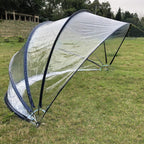 Pool Pavillon Cabrio Dome 036528-0 440 x 440 x 220 cm mit Sonnenschutz und Wetterschutz