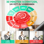 Heimtrainer Ergometer 8732F mit 100 Widerstandsstufen Display Tablet-Halterung und 160 kg Belastbarkeit