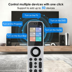 Universalfernbedienung X2 mit Hub und Ladestation Touchscreen IR Bluetooth WLAN für bis zu 49 Geräte