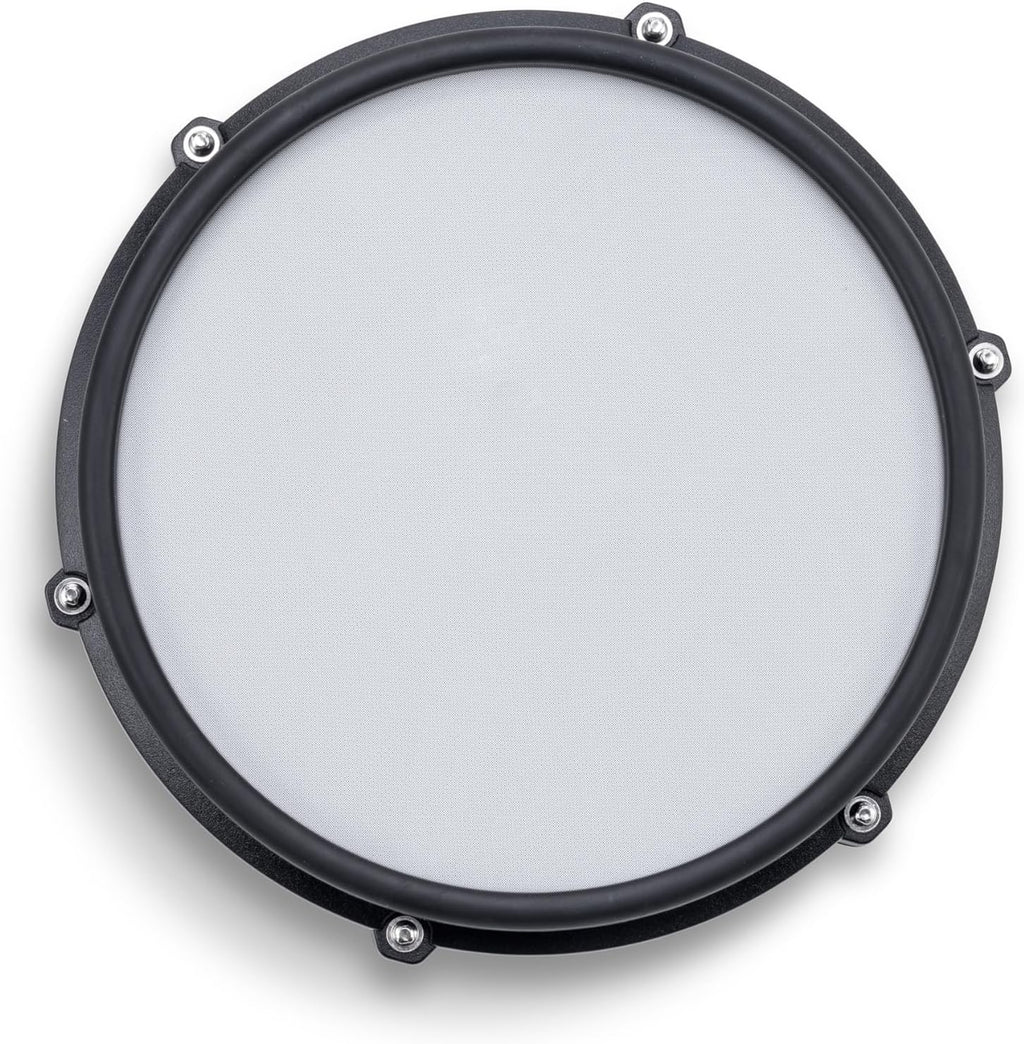 E-Drum Set 8-teilig Nitro Max Kit 10 Zoll Dual-Zone Snare Mesh Pads Bluetooth USB MIDI 440+ Sounds