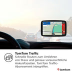 GPS Navigationsgerät GO Navigator 7 Zoll Europa Karten mit Verkehrsinformationen WiFi Updates Magnethalterung