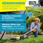 Akku Rasentrimmer und Kantenschneider FineCut 18 V 25 cm Schnittbreite mit Akku und Ladegerät
