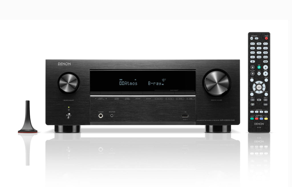 7.2-Kanal AV-Receiver AVR-X2800HDAB mit Dolby Atmos DTS:X 8K HDMI 2.1 150 W Bluetooth DAB WLAN AirPlay 2