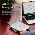 Papier-Tablet Paper Pure 10,3 Zoll E-Ink Schwarz-Weiß-Display WLAN mit Marker Plus und Sleeve Folio