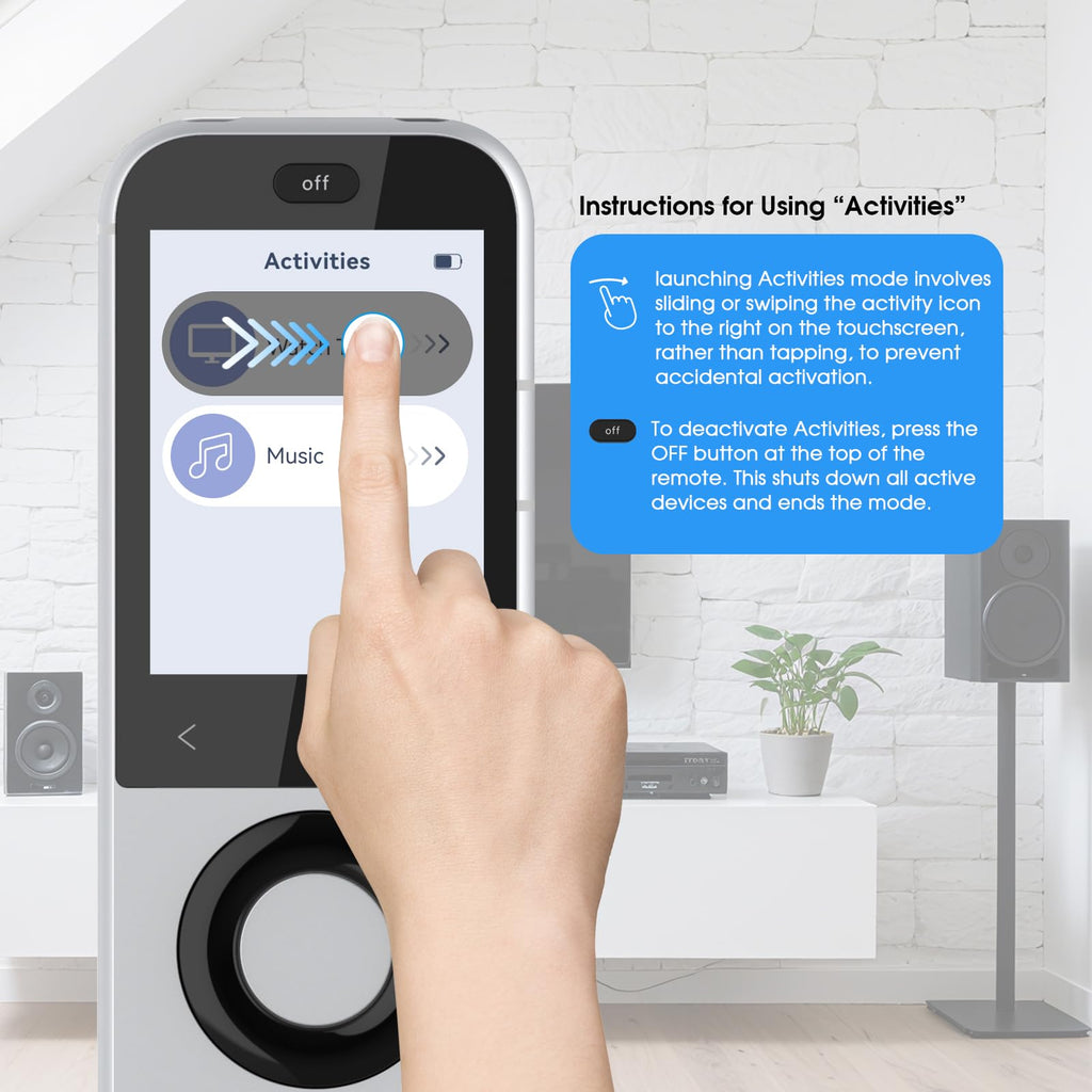 Universalfernbedienung X2 mit Hub und Ladestation Touchscreen IR Bluetooth WLAN für bis zu 49 Geräte