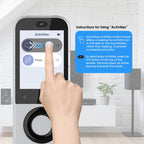 Universalfernbedienung X2 mit Hub und Ladestation Touchscreen IR Bluetooth WLAN für bis zu 49 Geräte