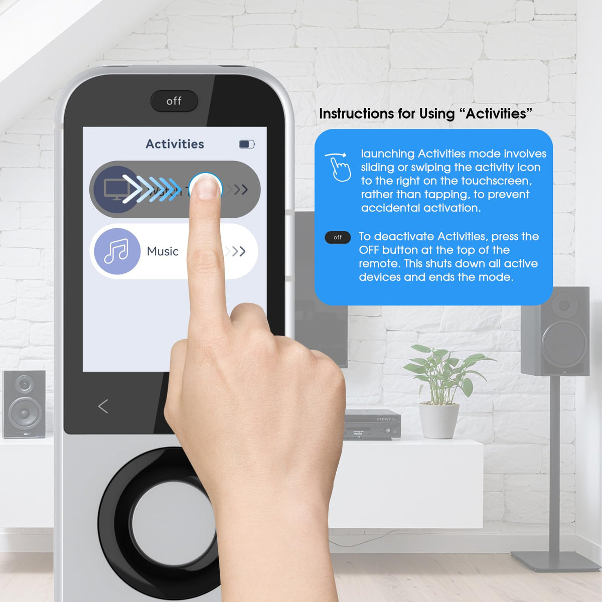 Universalfernbedienung X2 mit Hub und Ladestation Touchscreen IR Bluetooth WLAN für bis zu 49 Geräte