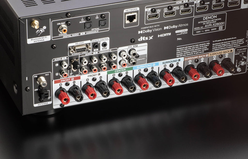 7.2-Kanal AV-Receiver AVR-X2800HDAB mit Dolby Atmos DTS:X 8K HDMI 2.1 150 W Bluetooth DAB WLAN AirPlay 2