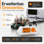 Flipper Zero Starter Set mit WiFi-Board Silikonhülle 64GB Speicherkarte und USB-Kartenleser
