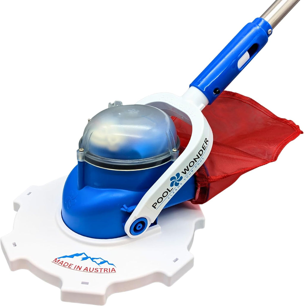 Akku Poolreiniger Marvelix kabellos Poolsauger mit Filter 20 cm Saugbreite wiederaufladbarer Lithium Akku