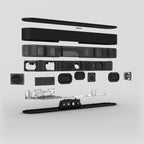 Soundbar Beam Gen 2 mit Dolby Atmos 3D Audio WLAN Ethernet und HDMI-Kabel für TV und Home Entertainment