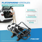 Heck Fahrradträger für 2 Fahrräder Modell 10444 45 kg Traglast 12 bis 29 Zoll faltbar