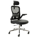 Ergonomischer Bürostuhl SmartSeat mit Kopfstütze Armlehnen Lendenstütze Mesh und 150 kg Belastbarkeit