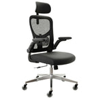 Ergonomischer Bürostuhl SmartSeat mit Kopfstütze Armlehnen Lendenstütze Mesh und 150 kg Belastbarkeit