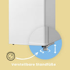 Kühlschrank ohne Gefrierfach RCD133WH3(E) 131 Liter Inverter-Kompressor 72 kWh/Jahr 39 dB 84,5 x 55,3 x 57,4 cm