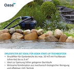Teich Druckfilter Set BioPress 10000 mit UVC Klärer Filterpumpe 3400 l/h für Algenbekämpfung