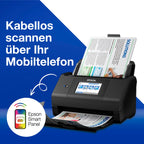 Dokumentenscanner ES-580W A4 Duplex WLAN USB 3.0 35 Seiten 70 Bilder pro Minute 100 Blatt Dokumenteneinzug