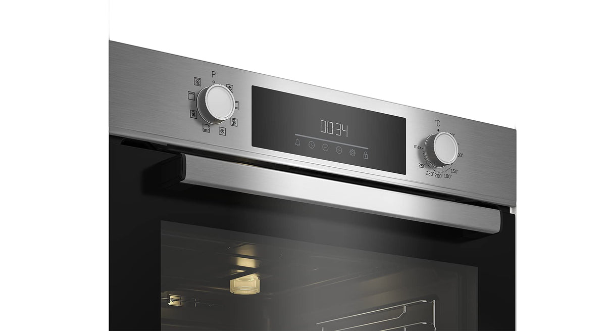 Einbau-Backofen BBIM12300X 72 Liter 60 cm 8 Heizarten SteamShine Dampfreinigung AeroPerfect
