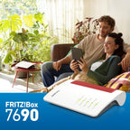 DSL Router Wi-Fi 7 7690 Dualband 7.1 Gbit/s Mesh WLAN DECT Basisstation