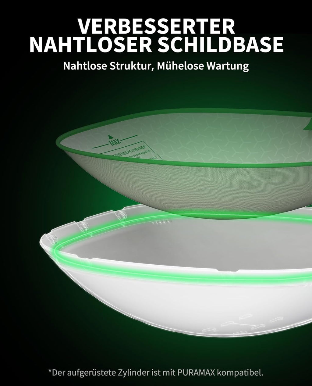 Selbstreinigende Katzentoilette Pura Max 2 76L mit App Steuerung und Geruchsbeseitigung für Mehrkatzenhaushalt Weiß