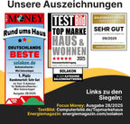 Balkonkraftwerk Solaranlage Komplettset 1000W 800W Wechselrichter 2x500W bifaziale Solarmodule 5m Anschlusskabel ohne Halterung
