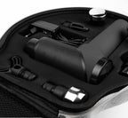 Massagepistole OrthoGun 3.0 160W 5 Intensitäten 7 Aufsätze Akku 360 Min Laufzeit inkl Koffer