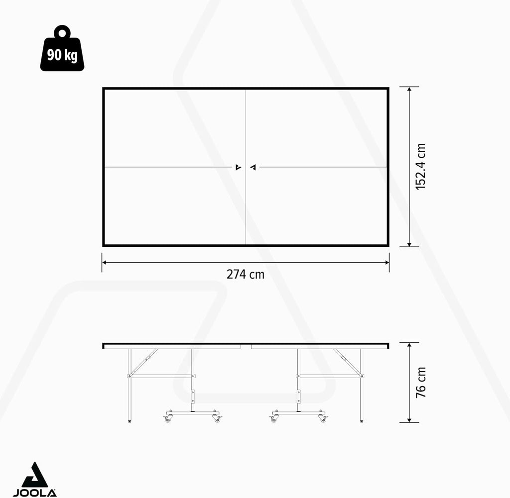 Tischtennisplatte Outdoor 11650 6mm Aluminium Verbundplatte klappbar Untergestell inkl Netz wetterfest
